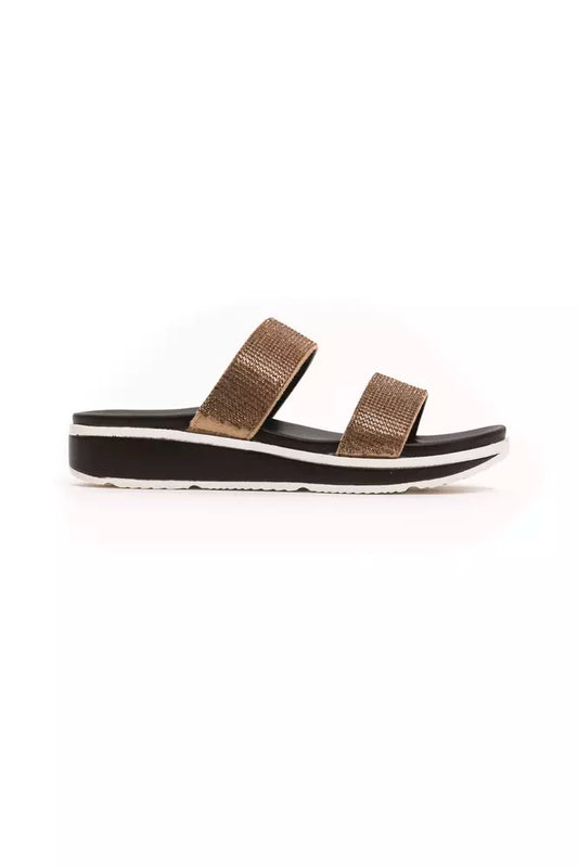 Péché Original Beige Tekstil Dame Sandal