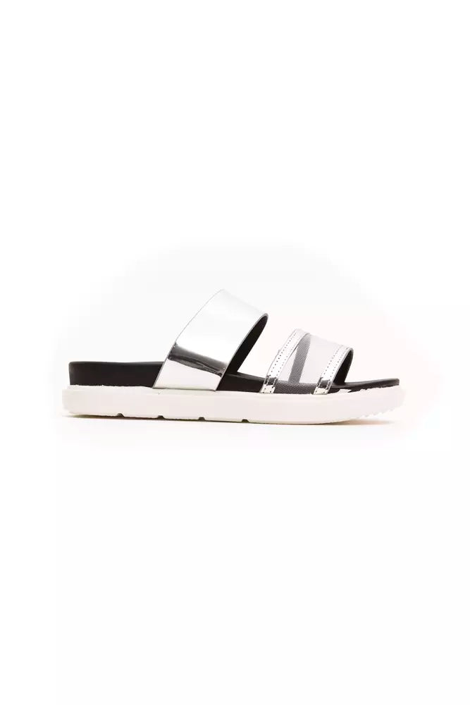 Péché Original Sølv Polyethylen Damesandaler