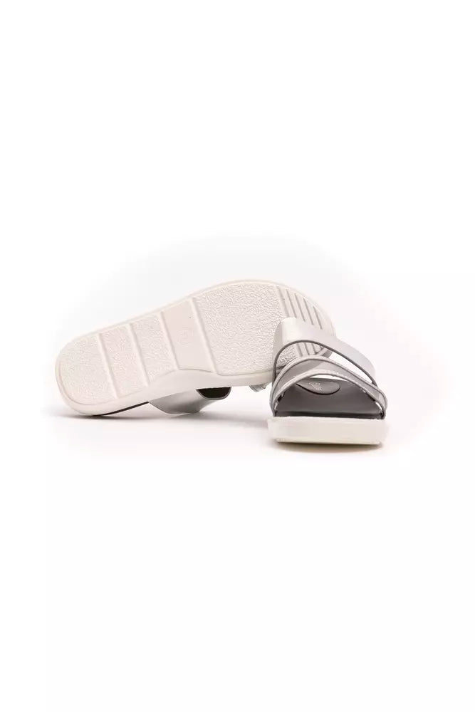 Péché Original Sølv Polyethylen Damesandaler