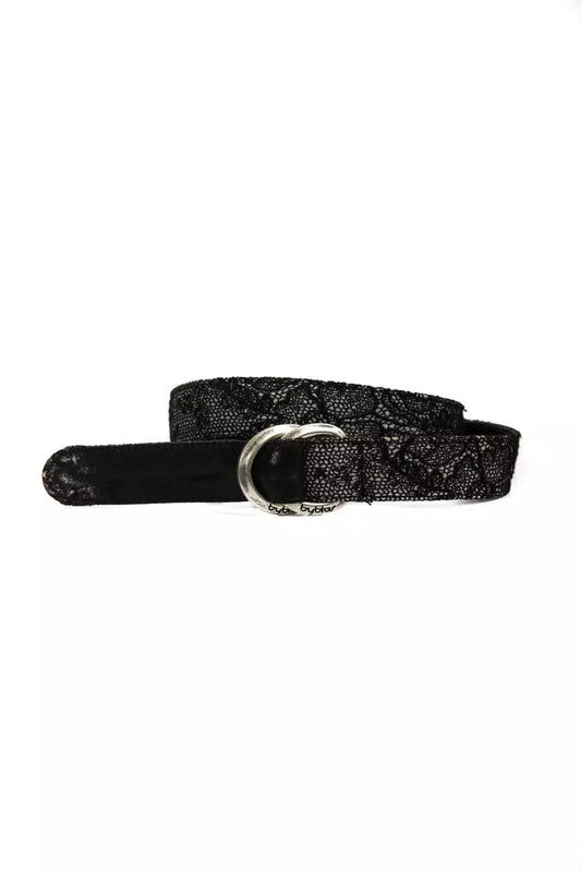 BYBLOS Black Wool Women Belt