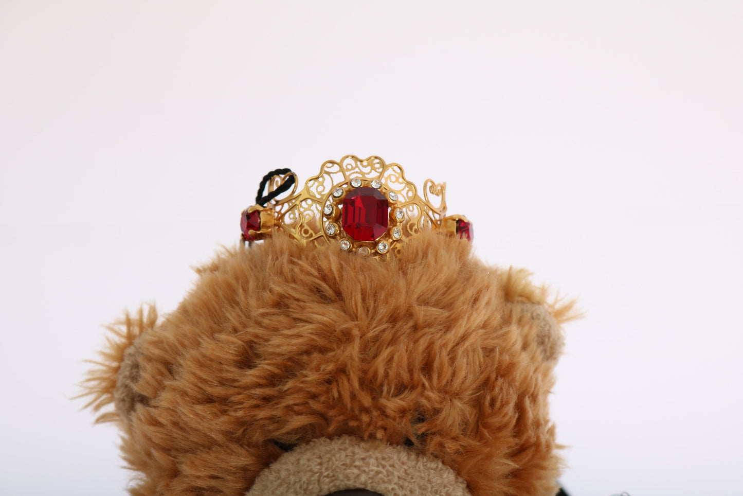 Dolce &amp; Gabbana Teddy Bear Crystal Crown Hårbånd