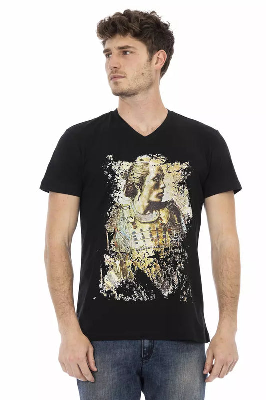 Trussardi Action sort bomuld herre T-shirt