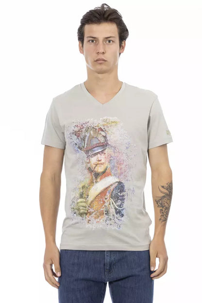Trussardi Action Grå Bomuld Herre T-shirt