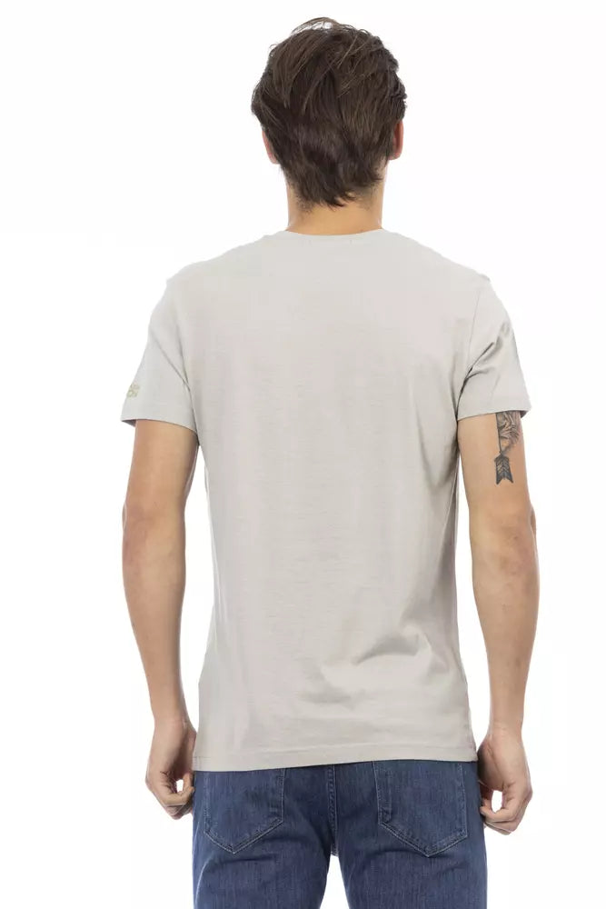 Trussardi Action Grå Bomuld Herre T-shirt