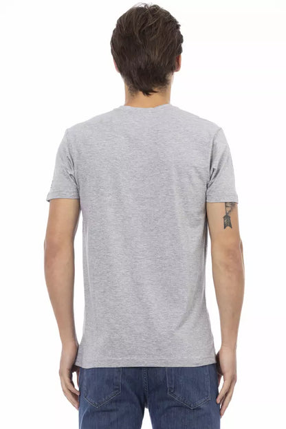 Trussardi Action Grå Bomuld Herre T-shirt