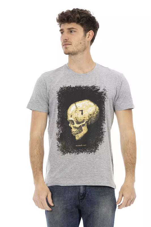 Trussardi Action Grå Bomuld Herre T-shirt