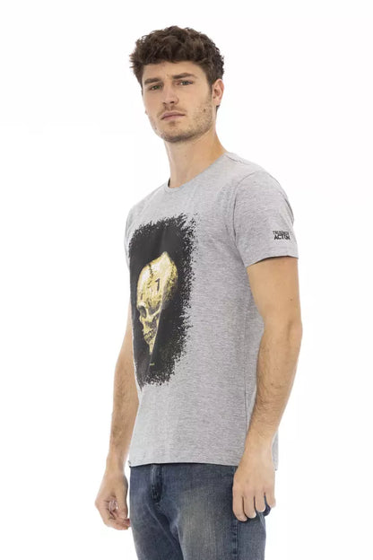 Trussardi Action Grå Bomuld Herre T-shirt