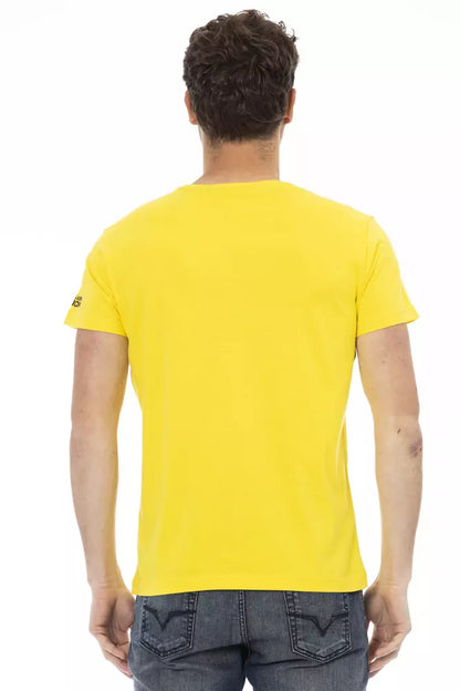 Trussardi Action Gul Bomuld Herre T-shirt