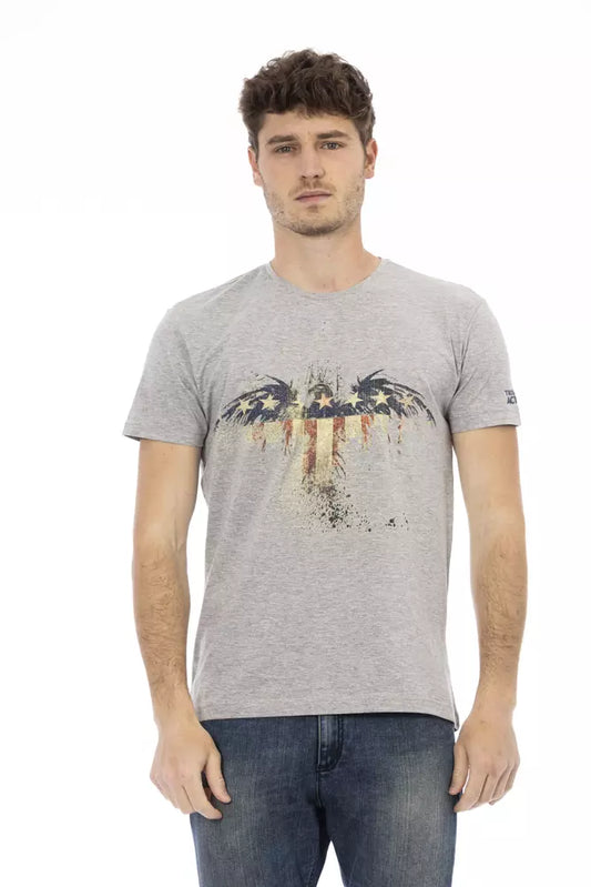 Trussardi Action Grå Bomuld Herre T-shirt