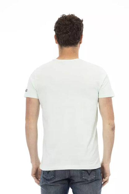 Trussardi Action Lyseblå Bomuld Herre T-shirt