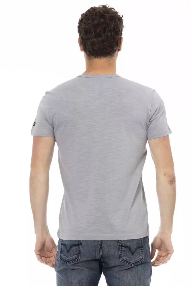 Trussardi Action Grå Bomuld Herre T-shirt