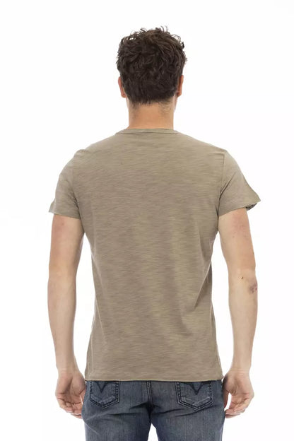 Trussardi Action Grøn Bomuld Herre T-shirt
