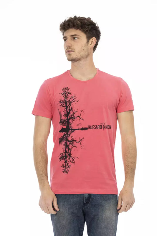 Trussardi Action Flerfarvet Bomuld Herre T-shirt