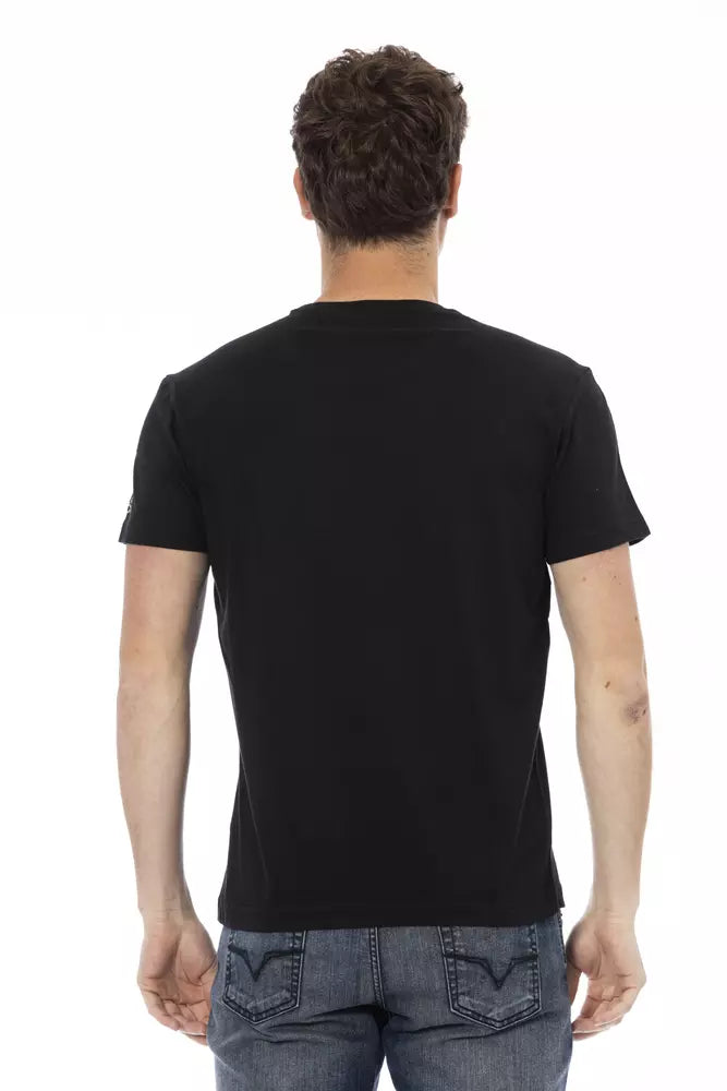 Trussardi Action sort bomuld herre T-shirt