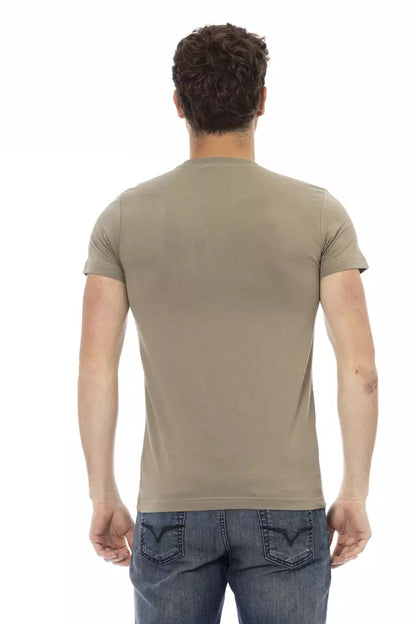 Trussardi Action Grøn Bomuld Herre T-shirt