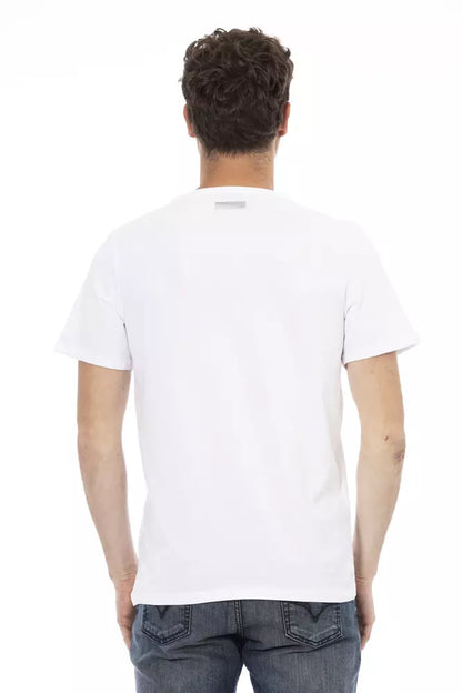 Bikkembergs White Cotton Men's T-Shirt