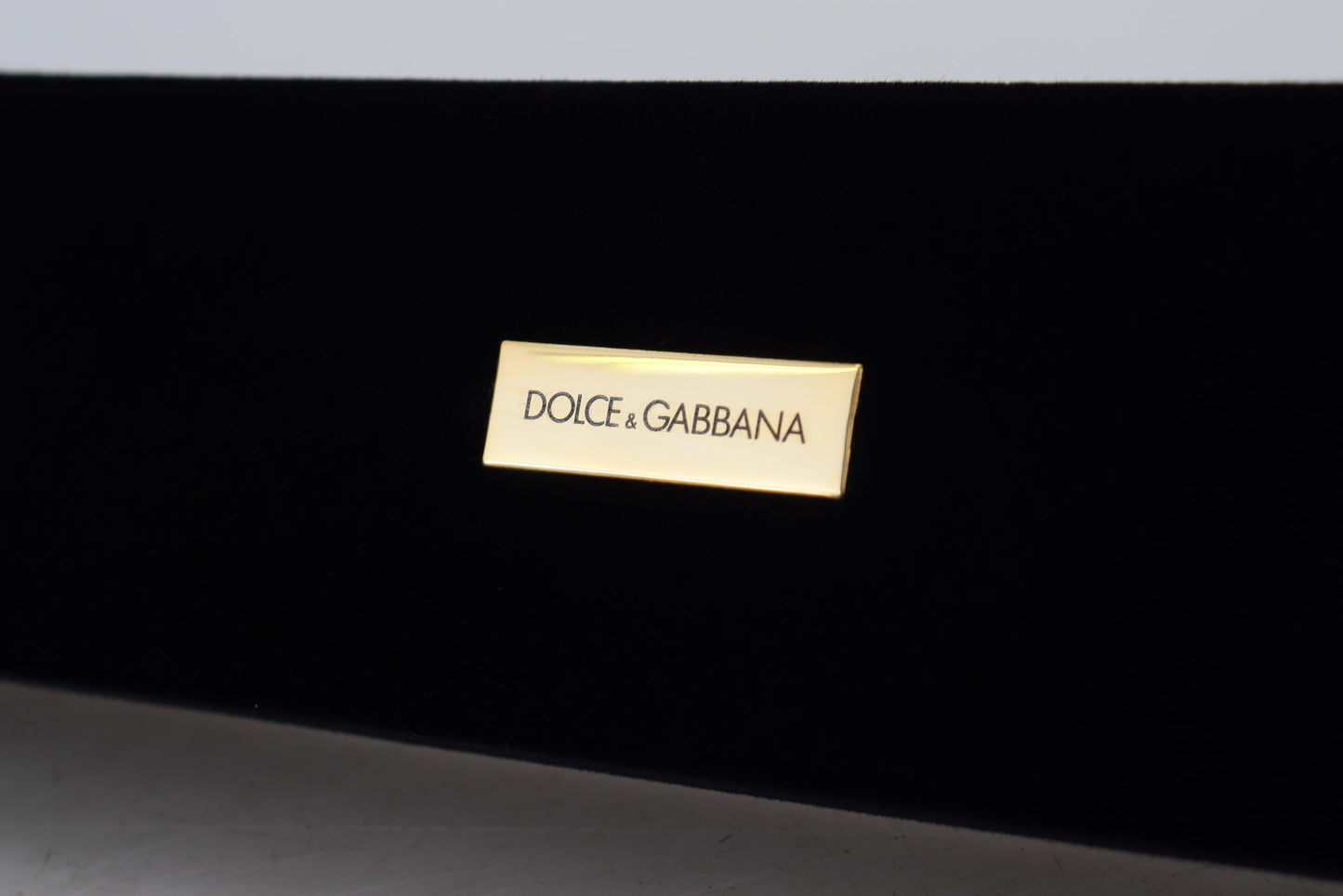 Dolce &amp; Gabbana Elegant Velvet smykkeopbevaringsboks