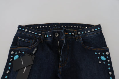 Dolce &amp; Gabbana Nittede Opulence Denim Jeans