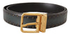 Dolce & Gabbana Emerald Elegance Leather Belt