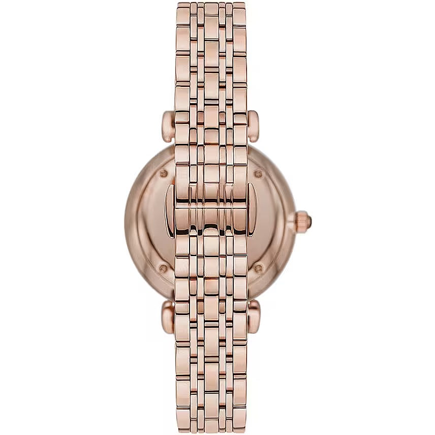 Emporio Armani elegant roseguldfarvet dameur