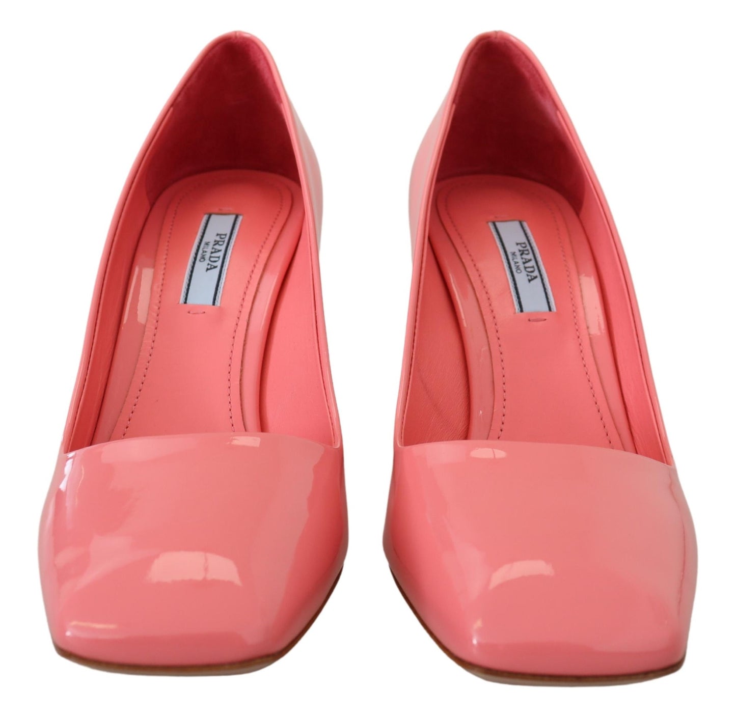 Prada Elegant Square Toe Pink hæle