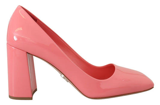 Prada Elegant Square Toe Pink hæle