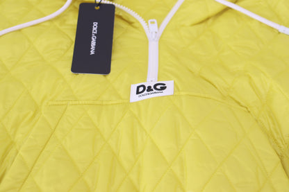 Dolce &amp; Gabbana Elegant Gul Hættetrøje