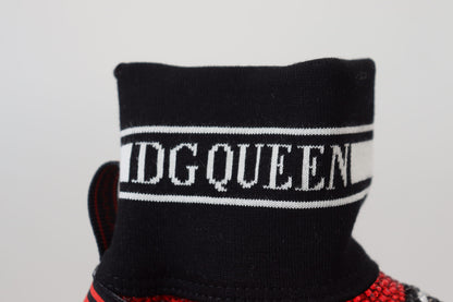 Dolce &amp; Gabbana Udsøgte Røde Sorrento Slip-On Sneakers
