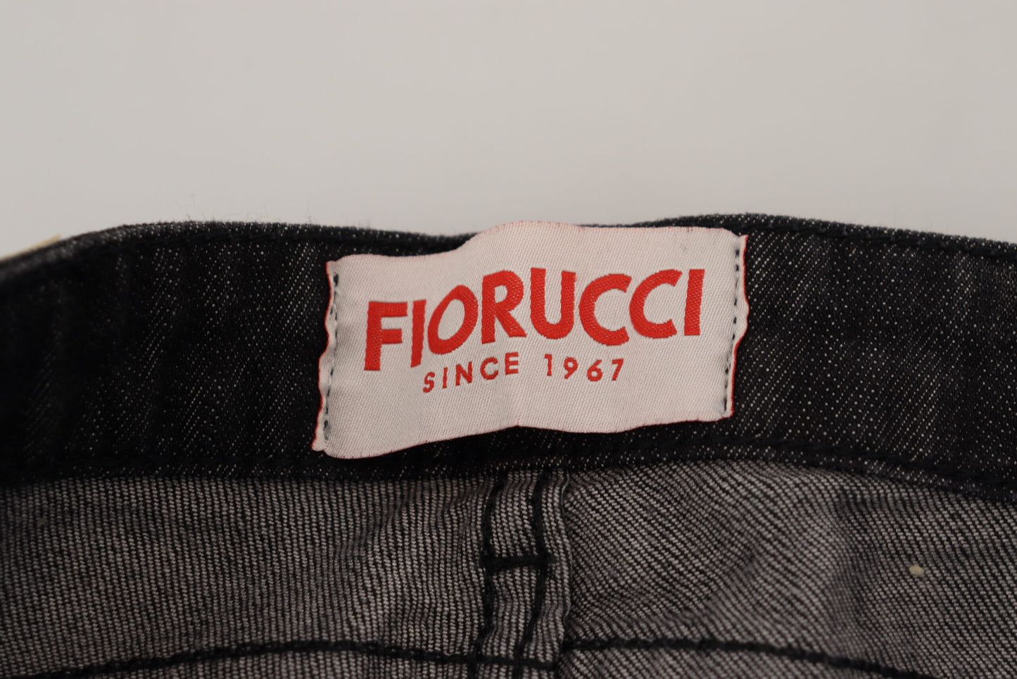 Fiorucci Chic Sorte Skinny Jeans med lav talje