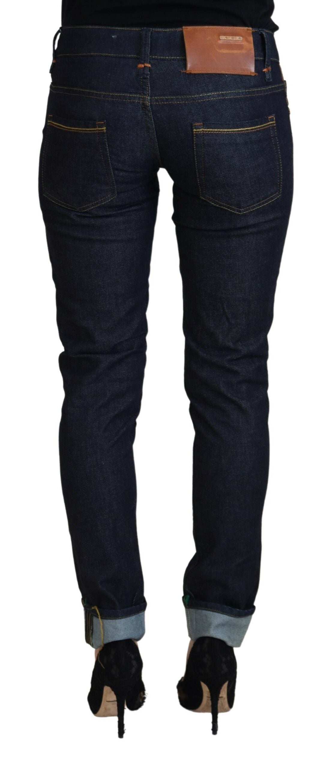 Acht Chic Skinny Denim med lav talje