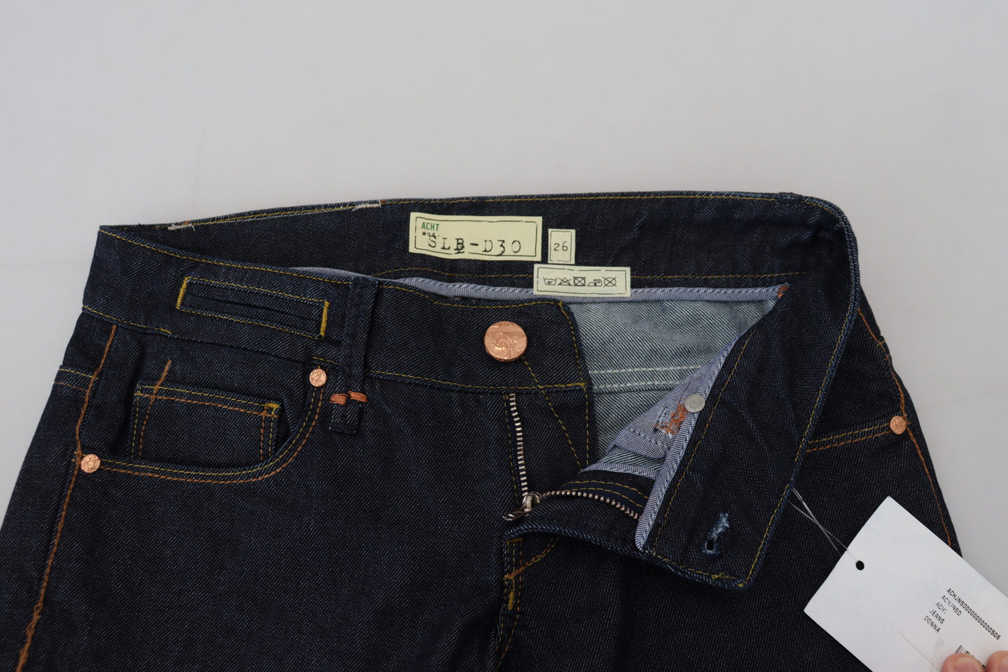 Acht Chic Skinny Denim med lav talje