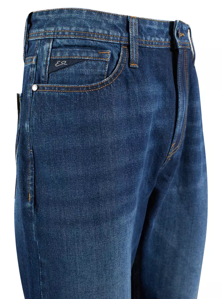 Yes Zee Blå Bomuld Herrejeans
