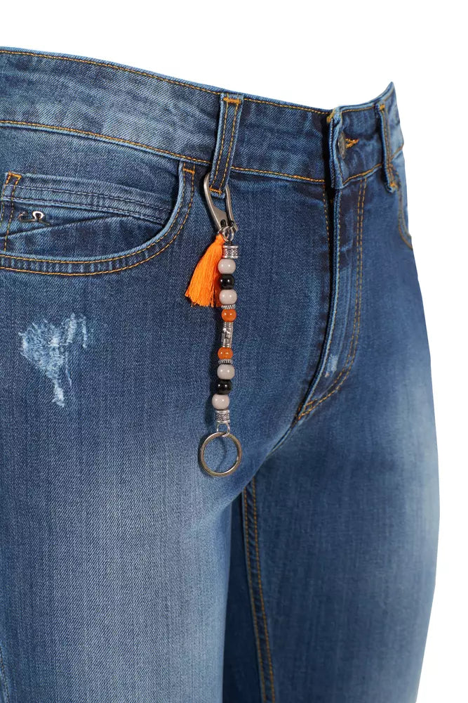 Yes Zee Blå Bomuld Herrejeans