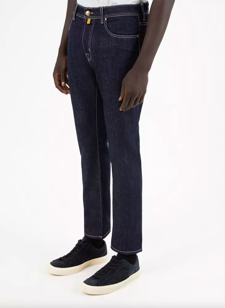 Jacob Cohen italienskhåndværkede jeans med bandana-detalje