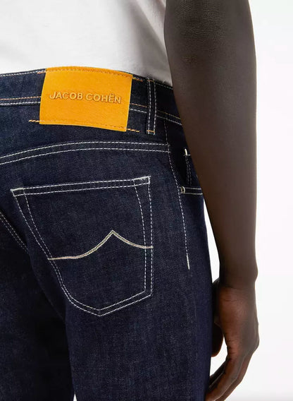 Jacob Cohen italienskhåndværkede jeans med bandana-detalje