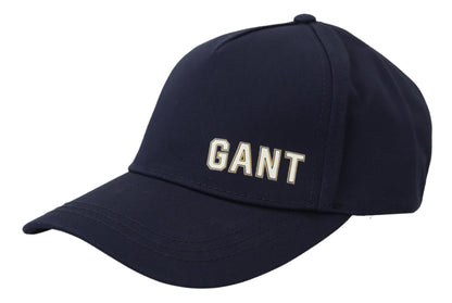 Gant Elegant blå bomulds baseballhat