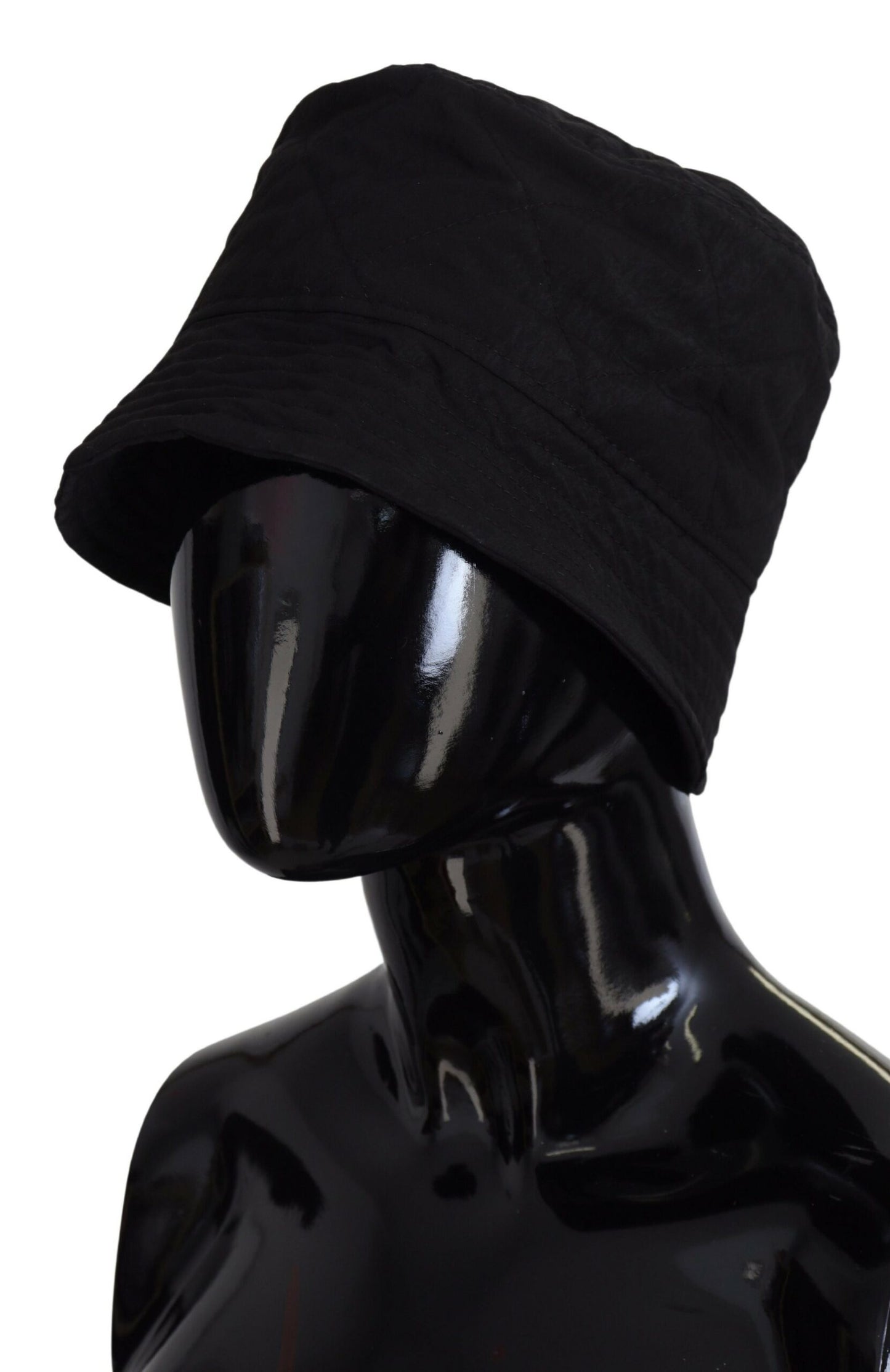 Dolce &amp; Gabbana Elegant Black Bucket Cap