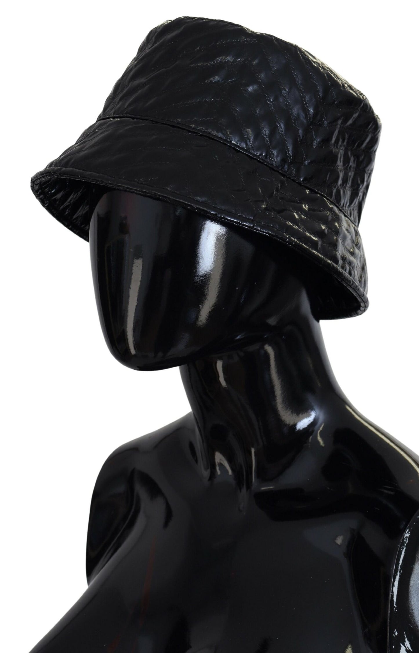 Dolce &amp; Gabbana Elegant Black Bucket Cap