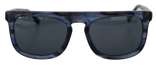 Dolce &amp; Gabbana Elegant Blue Acetate solbriller