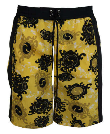 Dsquared² Gul Block Print Badeshorts Boxer