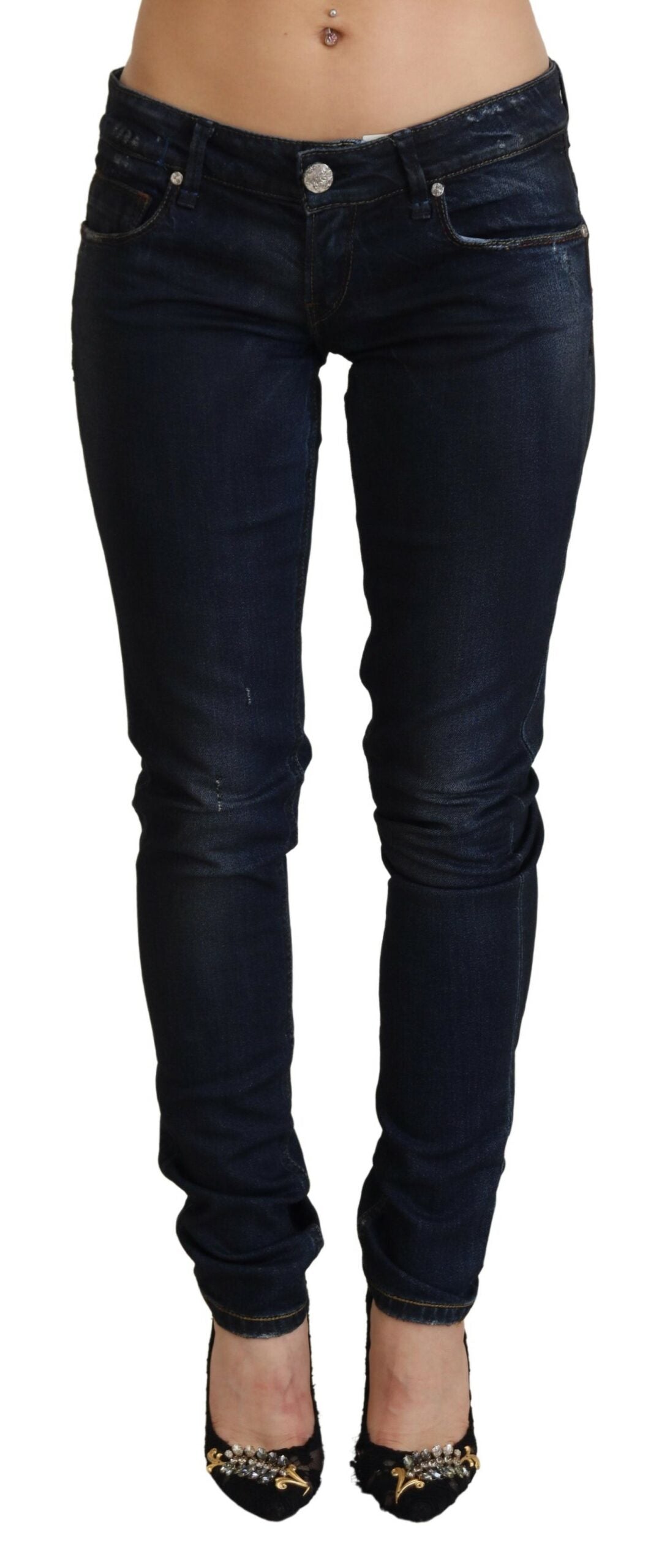 Acht Chic Slim Fit denim jeans i bomuld