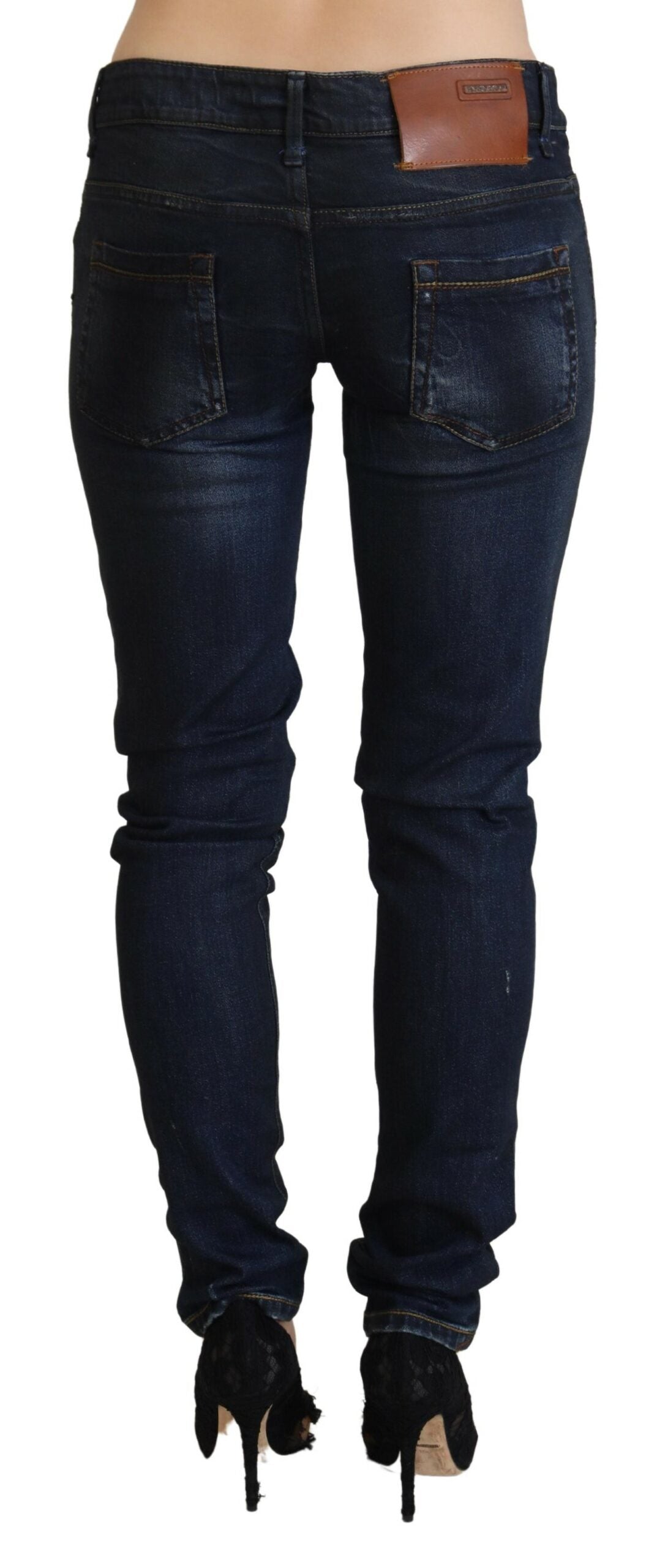 Acht Chic Slim Fit denim jeans i bomuld