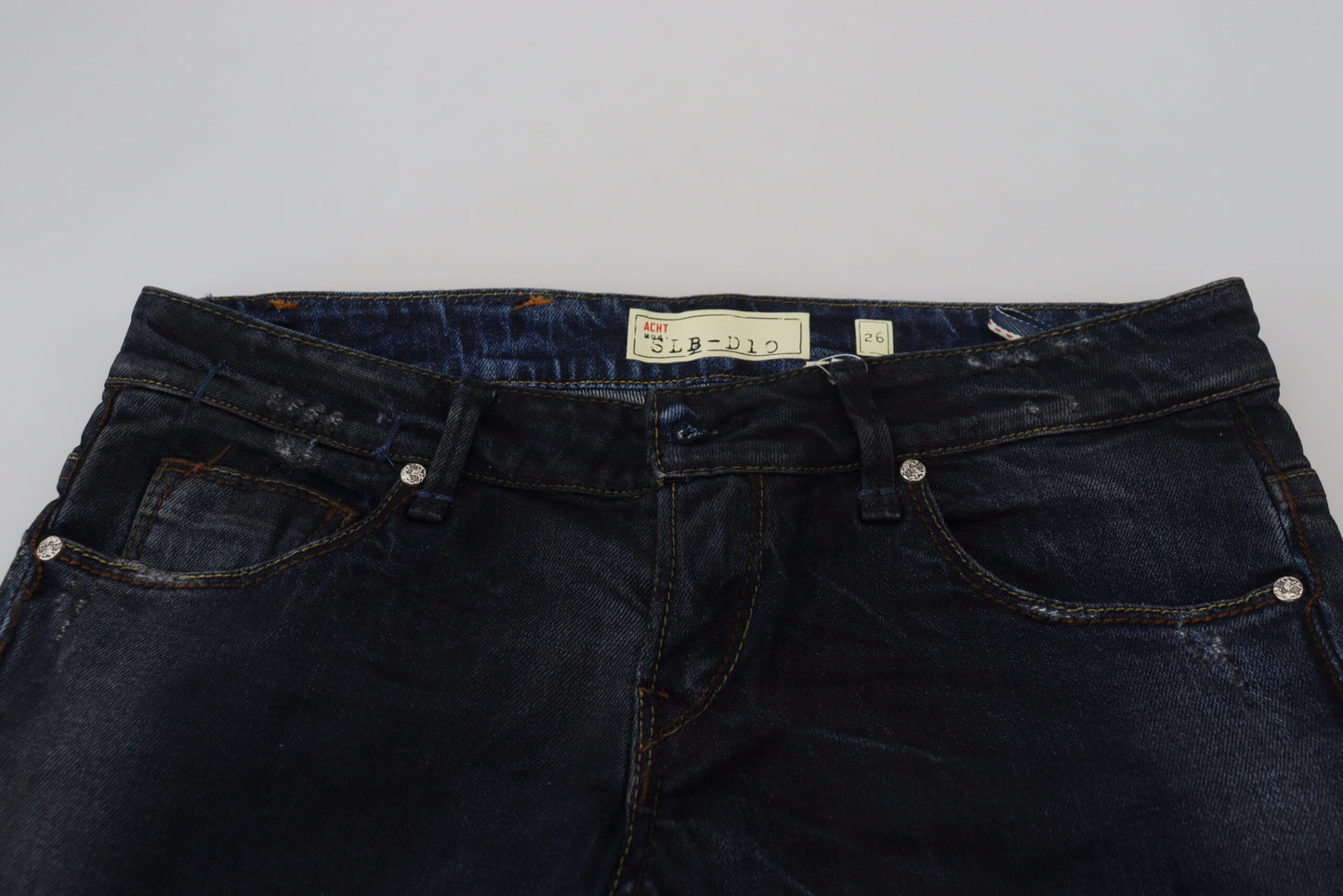 Acht Chic Slim Fit denim jeans i bomuld