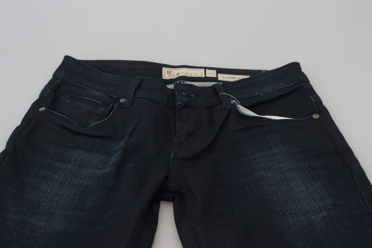 Acht Slim Fit denim jeans i bomuld