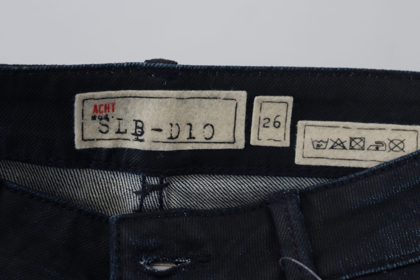 Acht Slim Fit denim jeans i bomuld