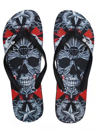 Philipp Plein Flerfarvet Polyester Dame Sandal