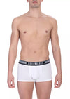 Bikkembergs White Cotton Men Trunk