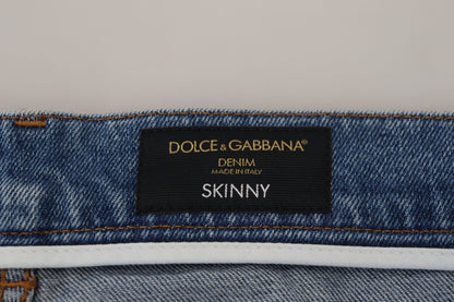 Dolce &amp; Gabbana Udsøgte Italienske Skinny Denim Jeans