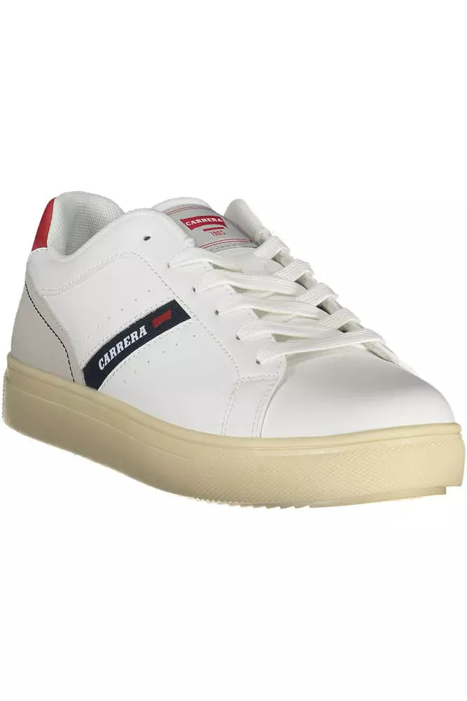 Carrera hvid polyethylen herre sneaker