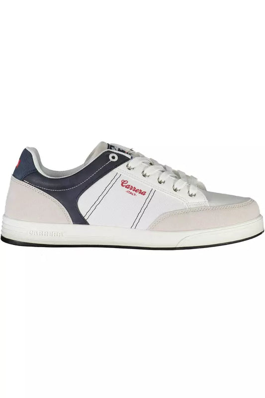 Carrera hvid polyethylen herre sneaker